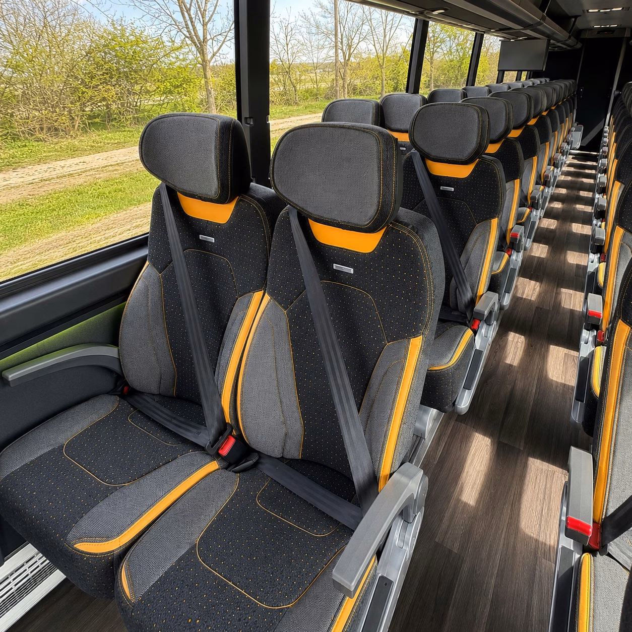 palmdale charter bus rentals for corporate sports outings