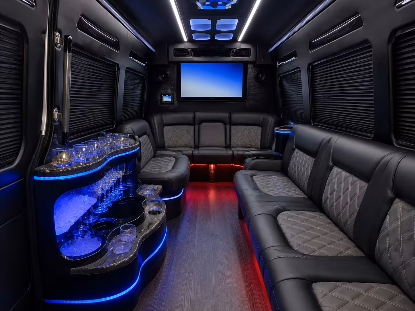 palmdale sports team fan bus rentals